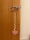 Valentines Bouncy Hanging Door Toy for Cats