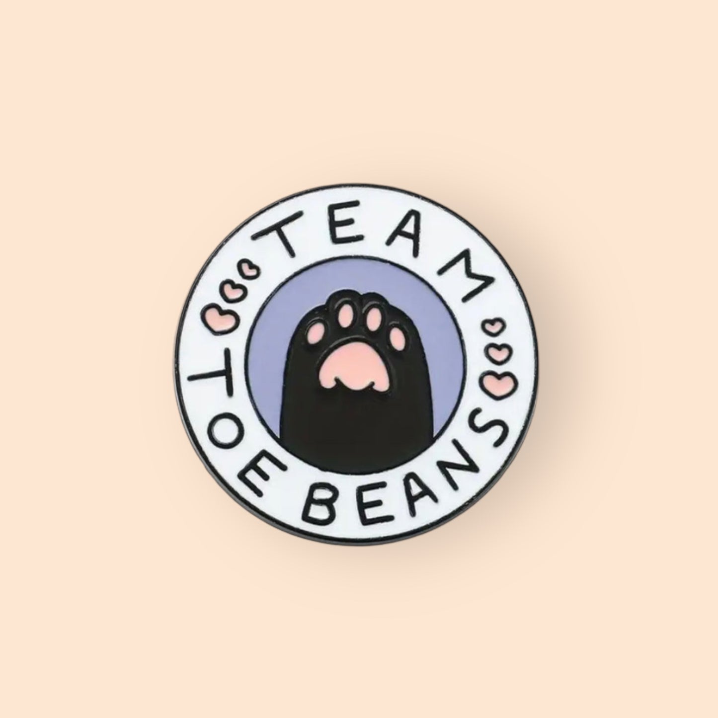 ‘Team Toe Beans’ Pin